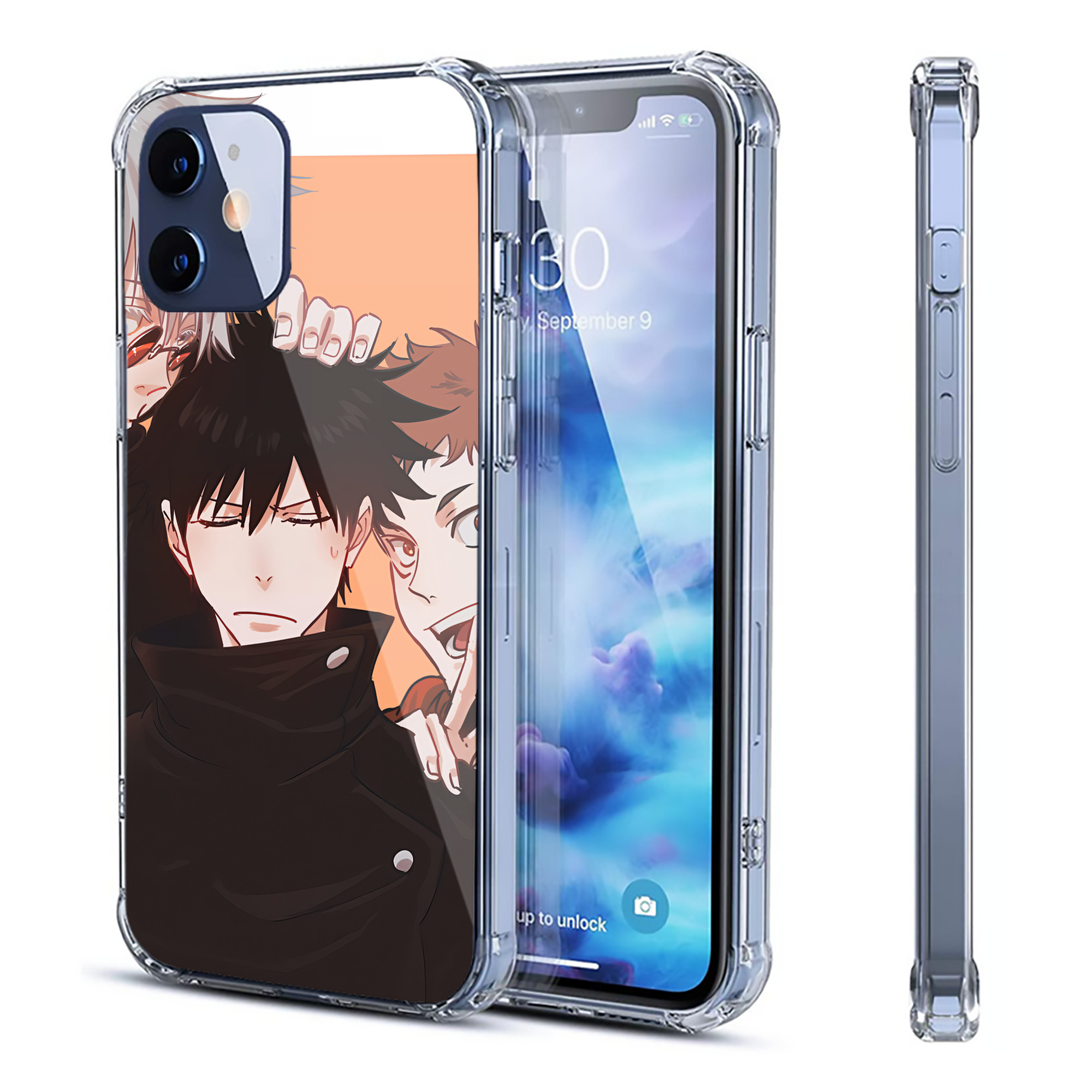 （画像用） SPY×FAMILY间谍家家酒 【iPhone 12シリーズ対応】透明スマホケース（クリアソフトケース）